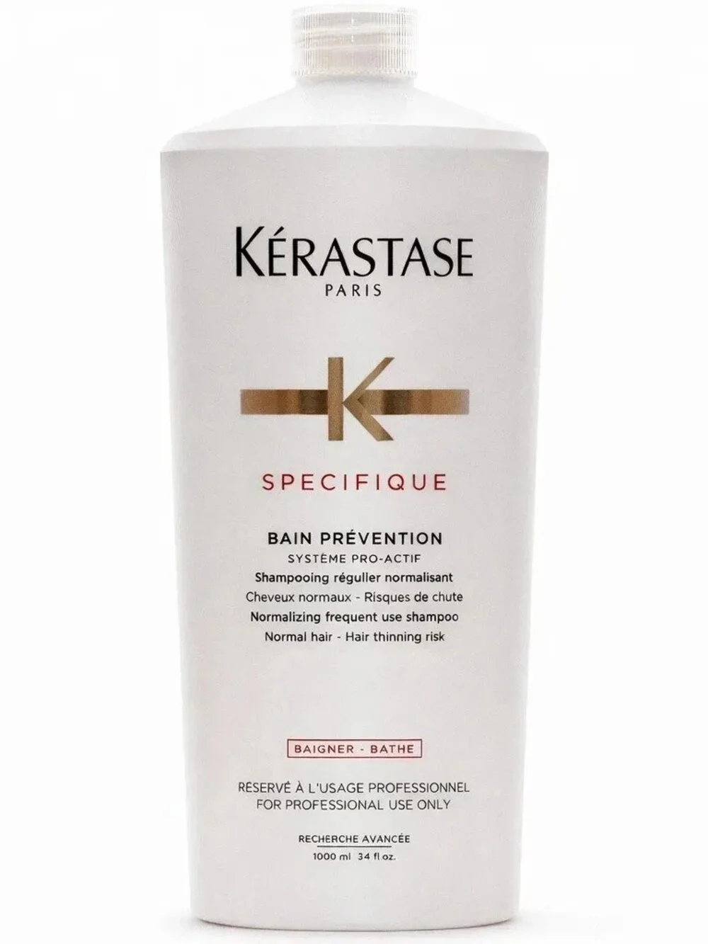 KERASTASE Specifique Bain Prevention Anti Hair-Loss Shampoo, 1000ml Saloon Size